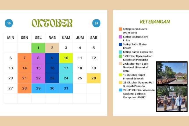 Agenda Kegiatan Bulan Oktober