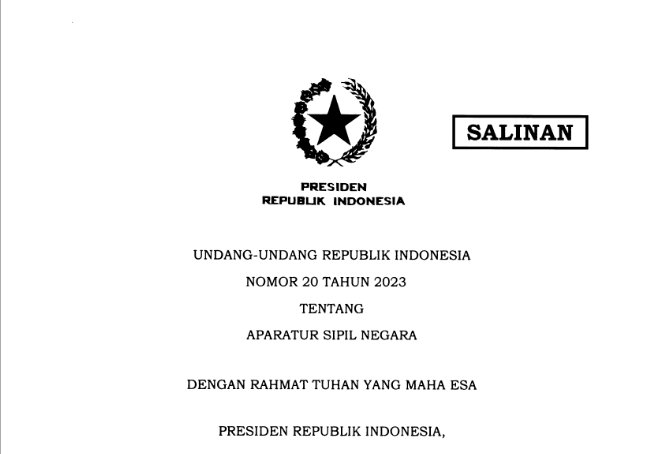 UU ASN 2023