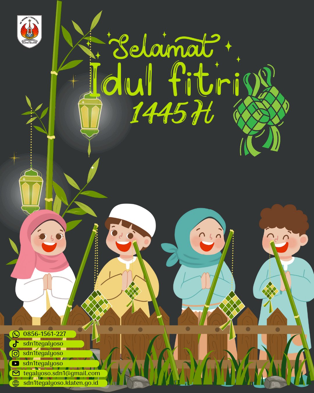 Selamat Hari Raya Idul Fitri 1445 H